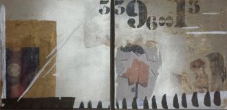 EINKEHR, Acryl auf Leinwand 2-teilig 80x40cm, 2016